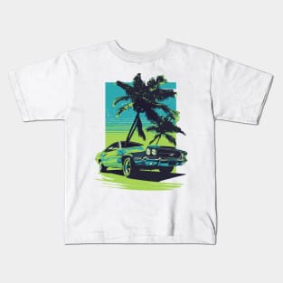 Muscle car Kids T-Shirt